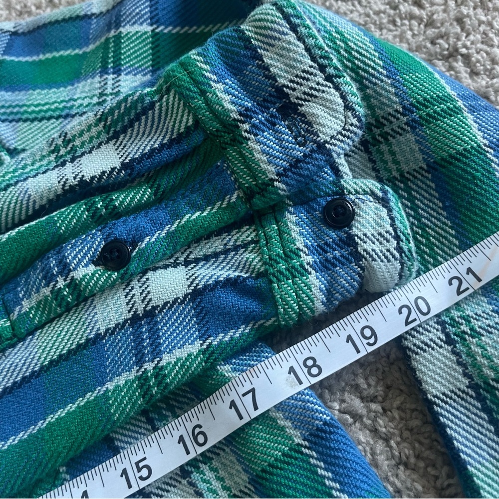 Outerknown Plaided Button Down Long Sleeve Flanne… - image 7